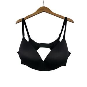 Victoria’s Secret Black Body By Victoria Ipex Lined No Wire Bra Size 40C